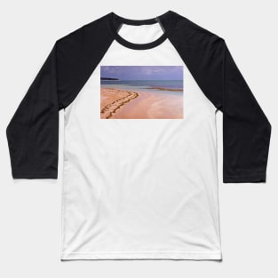 pink soft sand.. Baseball T-Shirt